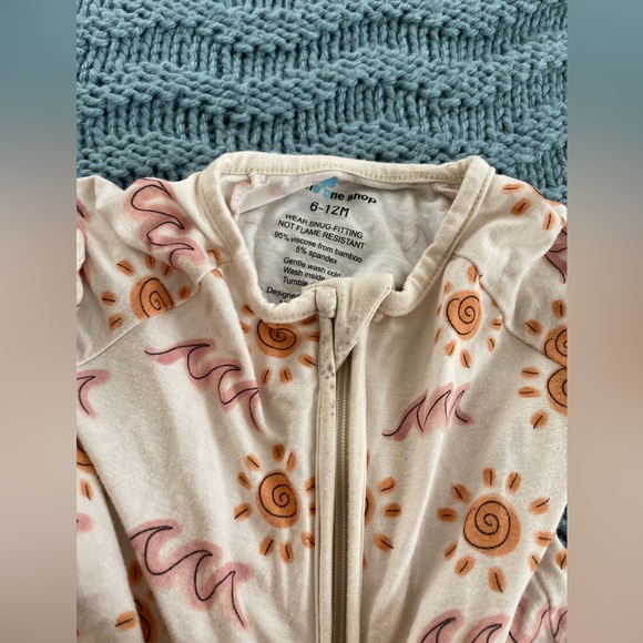 Set of 2 Little Ones Shop Co. Shorty Rompers - Picture 2 of 3